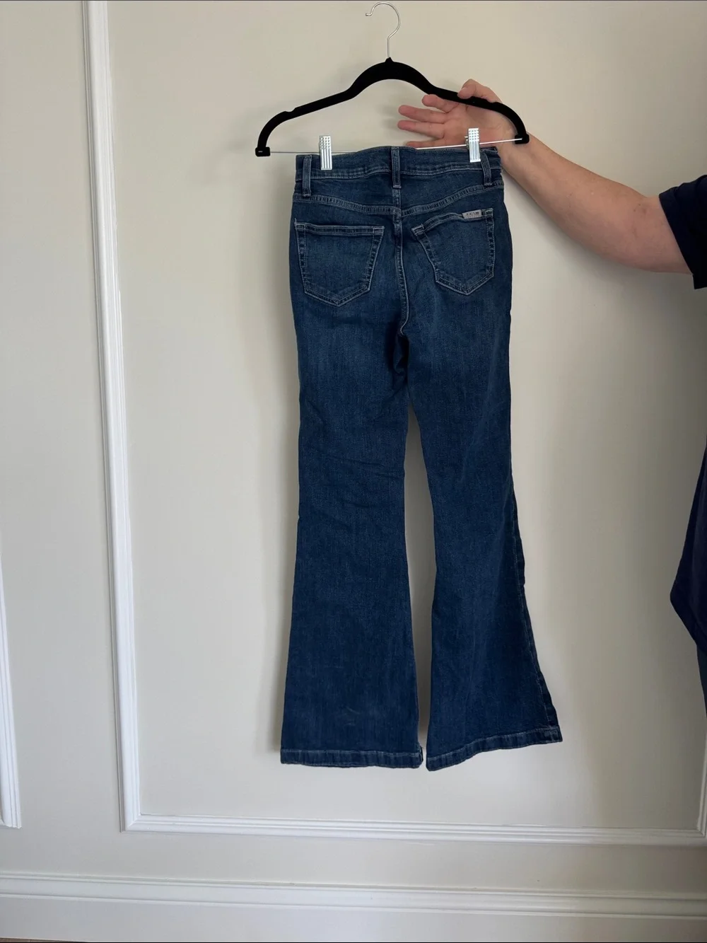Joe's Jeans Dark Blue Flare-Leg Denim